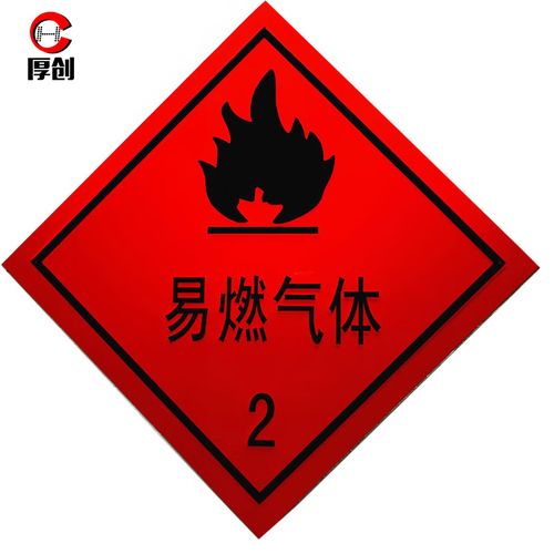厚创危险品警示牌 铝板反光与凹凸标示如何守护油罐运输安全